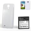 Extended Battery 3.8V 6400mAh with White Back Cover for Samsung Galaxy S4 GT-i9500 (OEM) (BULK)
